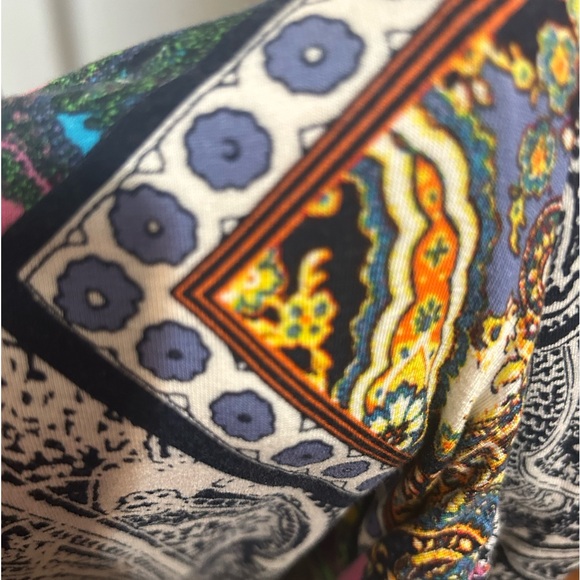 Lauren By Ralph Lauren Pull on Paisley Pants - Picture 4 of 8